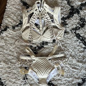 Dolls Kill White Outfit Set